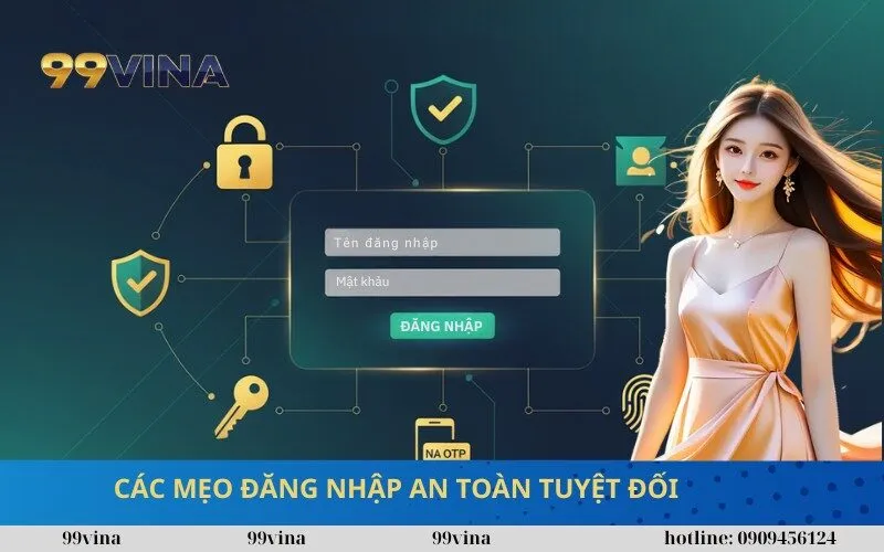 Các Mẹo Đăng Nhập An Toàn Tuyệt Đối
